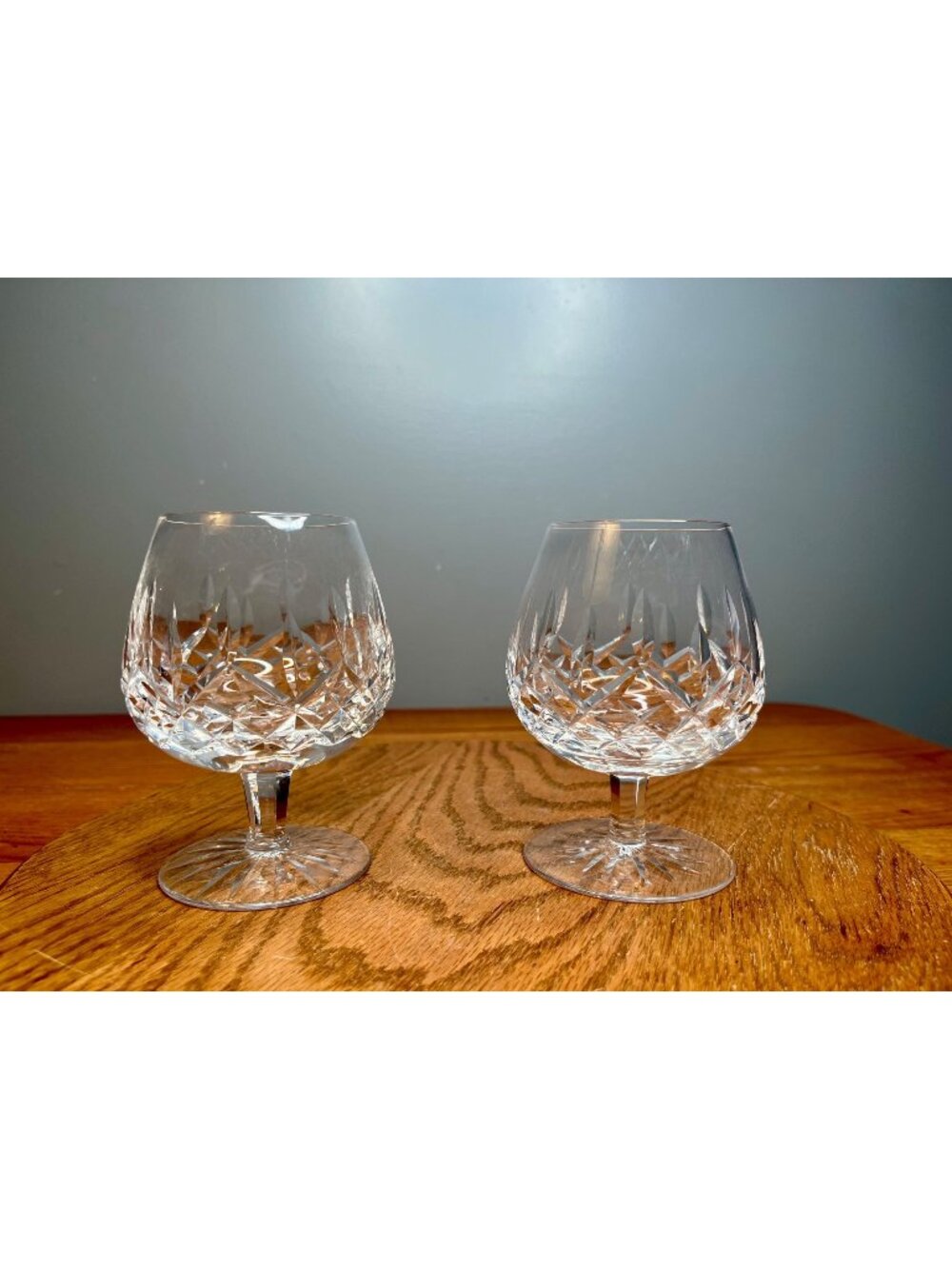 Waterford Crystal Lismore Brandy Glasses Set of 2